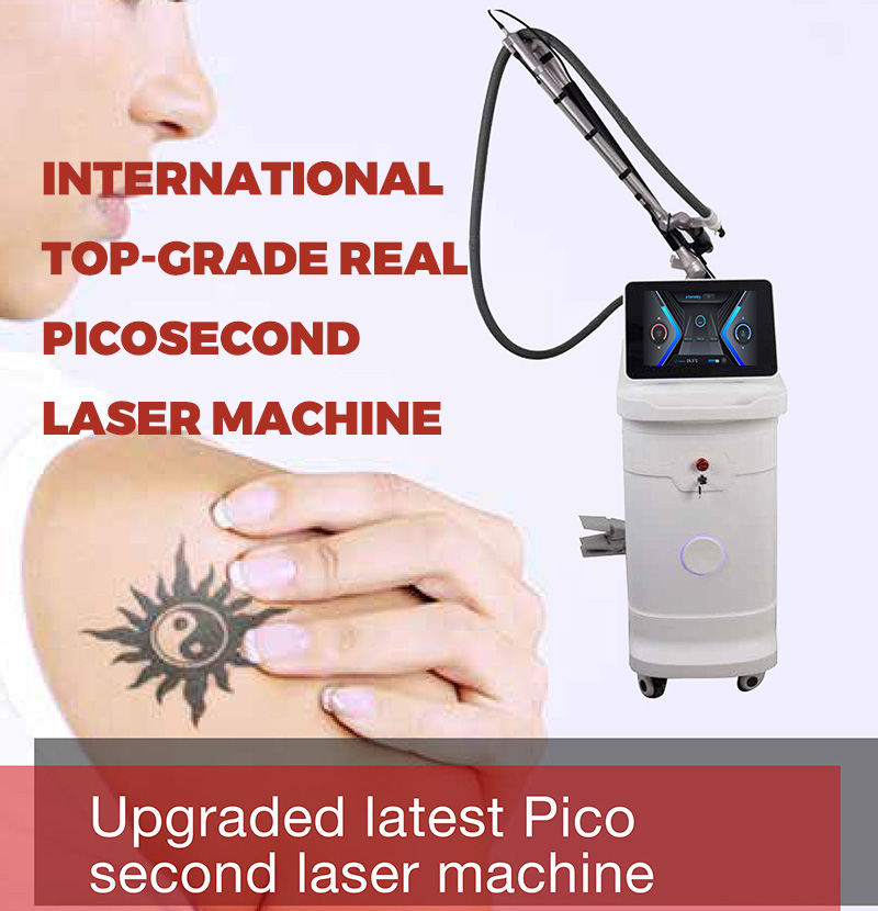 Picolaser Machine Picosecond Tattoo Laser Removal Q Switched Nd Yag