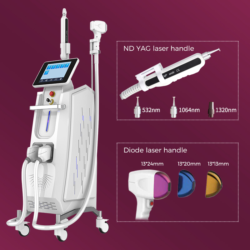 q switch nd yag laser tattoo removal machine