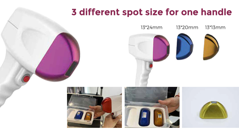 808 diode laser handle