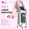 2 In 1 Diode Yag Pico Laser Skin Tightening Whitening 532nm 808nm 1064nm Hair Pigment Tattoo Removal