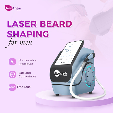 Permanent Laser Beard Shaping for Men