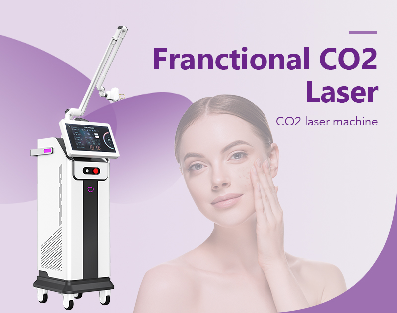 Fractional CO2 Laser Machine 60W Skin Rejuvenation Vaginal Tightening Laser Acne Scar Removal