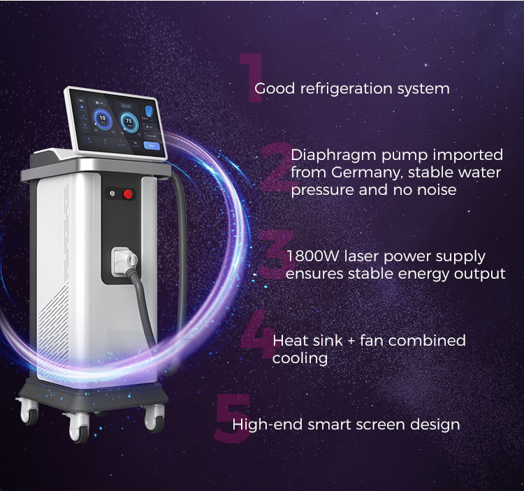 diode laser hair removal machine