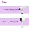 2 In 1 Diode Yag Pico Laser Skin Tightening Whitening 532nm 808nm 1064nm Hair Pigment Tattoo Removal