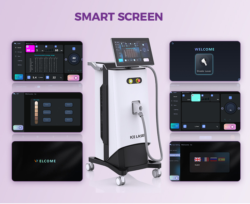 diode laser hair removal machine