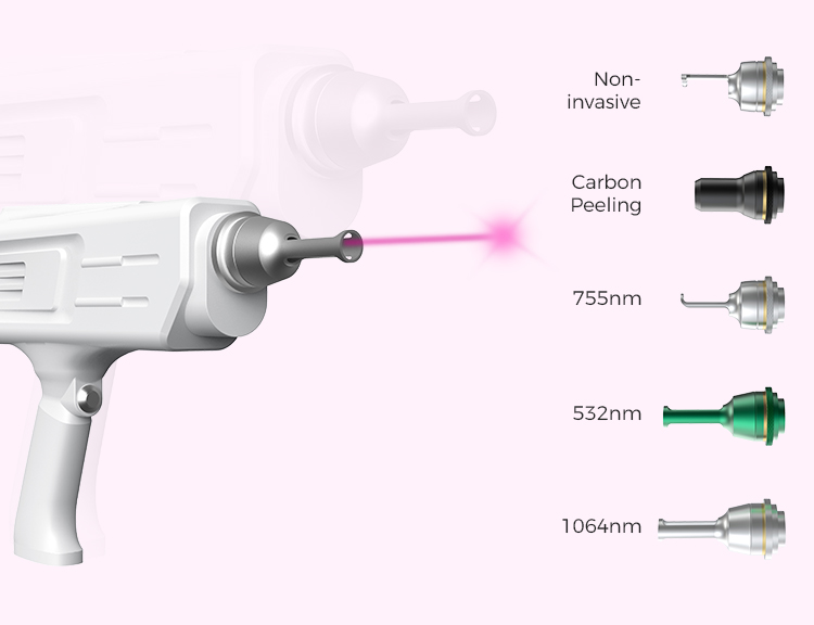 Nd:YAG Q-switched Laser Machine for Tattoo And Hair Removal
