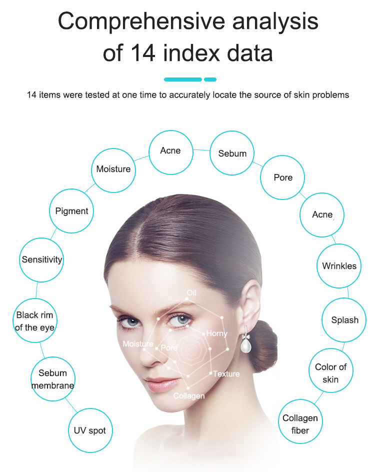 magic mirror skin analyzer machine