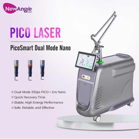 Nano & Pico Laser for Professional Use Dual Pulse Mode 532nm 1064nm 350ps PlCO +2ns Nano