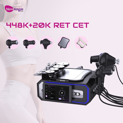 448K+20K Ret Cet Rf Radiofrequency Pain Relief Slimming Smart Tecar Physical Therapy Machine