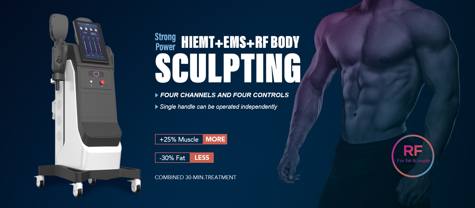 HIEMT EMS RF sculpt