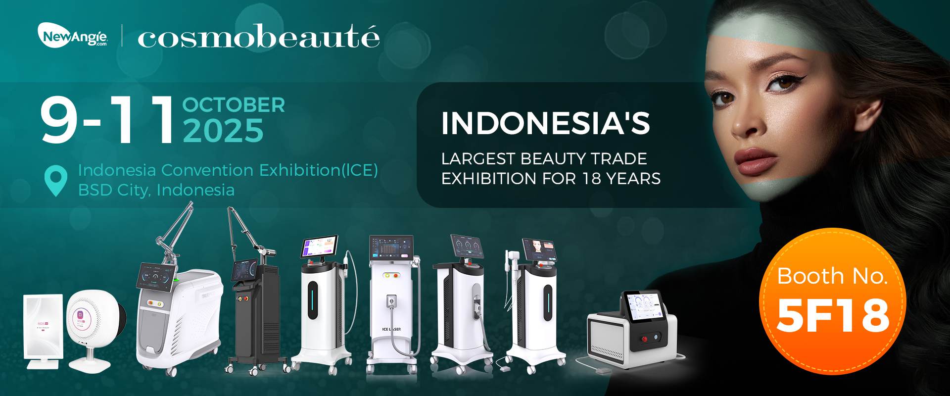 Newangie Is Waiting for You at The Indonesia Beauty Expo