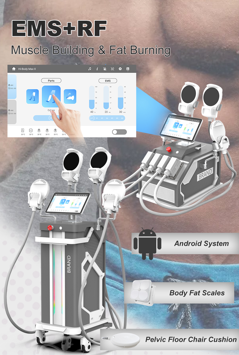 Android screen HIEMT EMS machine