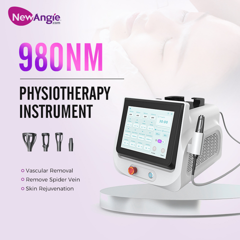 980 Physiotherapy Instrument for High-Intensity Therapy And Pain Relief with Diode Laser