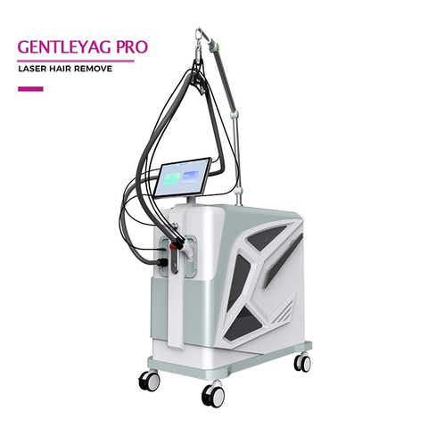 755nm 1064nm Gentle YAG Pro Laser Hair Removal Alex Yag Max Laser Machine