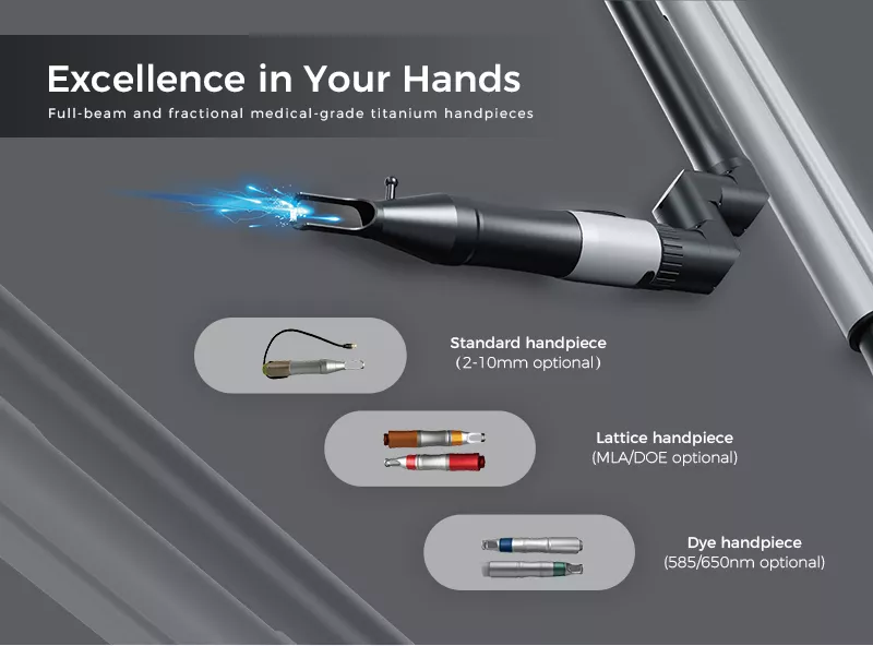 Picosecond laser working heads
