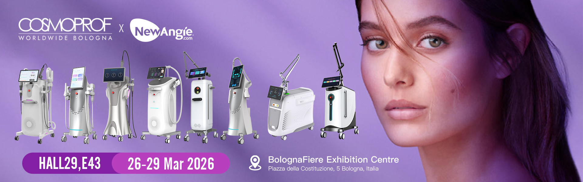 Newangie Brings Cutting-edge Beauty Industry Technology To The Bologna Beauty Fair