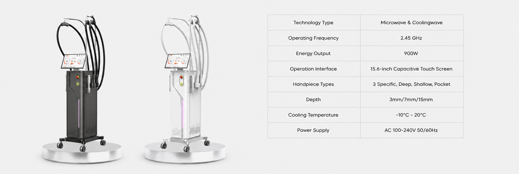 Microwave body contouring unit