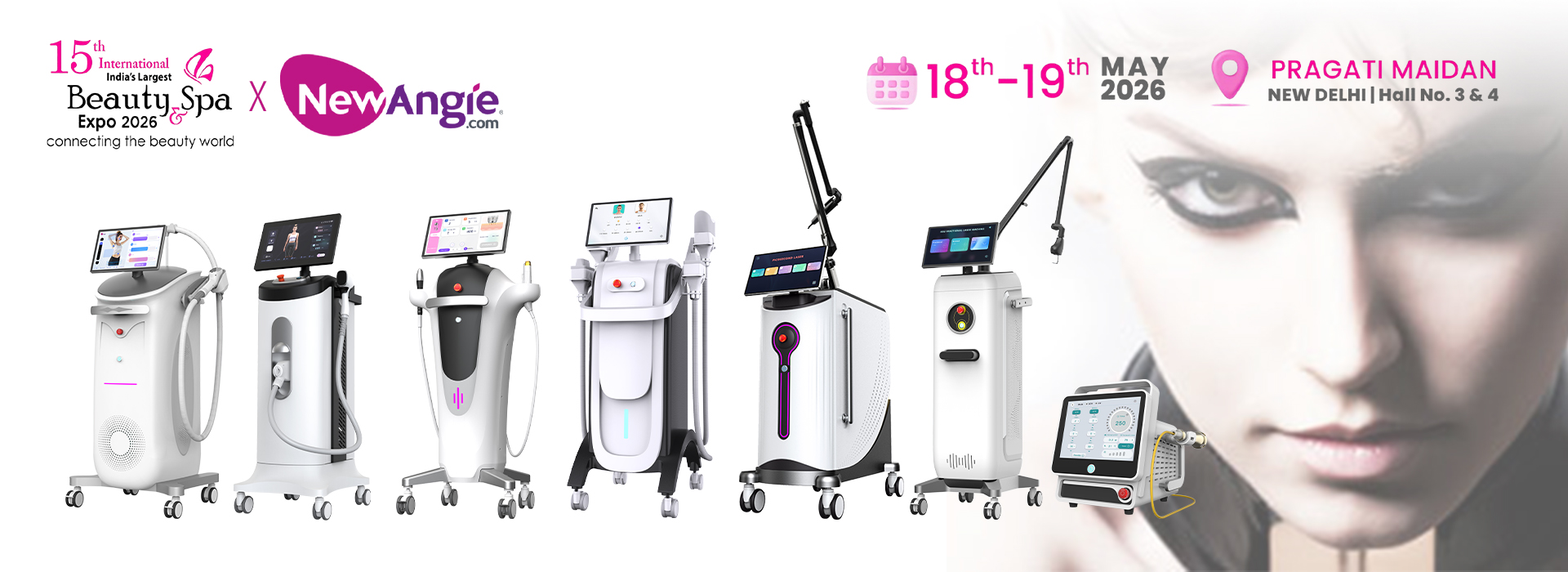 Newangie Invites You To The 2026 India International Beauty Expo