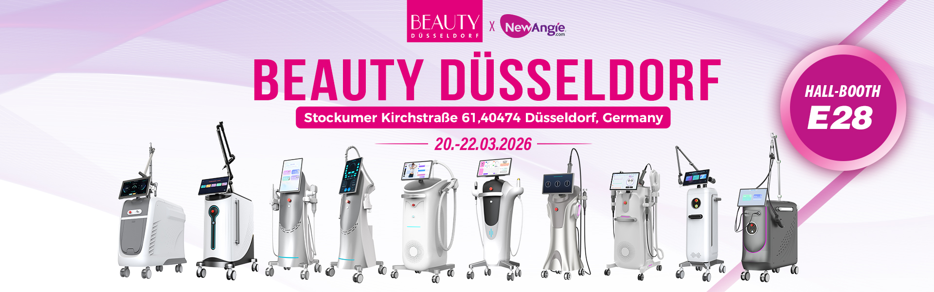 Newangie Cordially Invites You To The 2026 Beauty Fair in Düsseldorf, Germany.